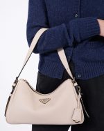 Prada Aimée Medium Leather Shoulder Bag - Image 6